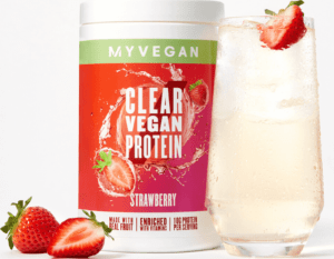Myvegan  Clear Vegan Protein - 640g - Jahoda