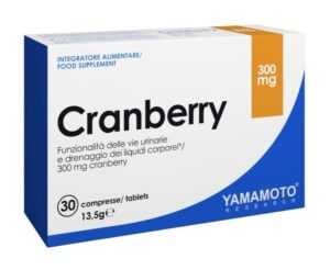 Cranberry (prevence proti zánětu močových cest) - Yamamoto 30 tbl.