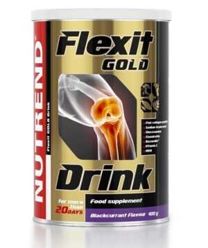 Flexit Gold Drink dóza - Nutrend 400 g Blackcurrant
