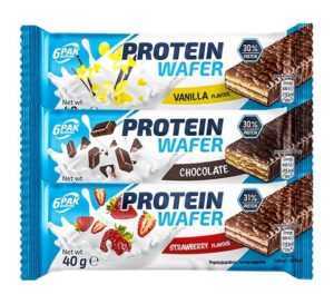 Protein Wafer - 6PAK Nutrition 40 g Chocolate Salted Caramel