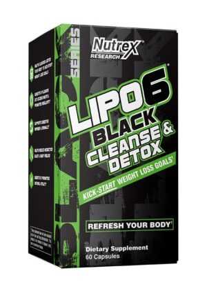 Lipo 6 Black Cleanse & Detox - Nutrex 60 kaps.