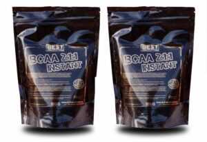 1 + 1 Zdarma: BCAA 2: 1: 1 instant od Best Nutrition 500 g + 500 g Neutral