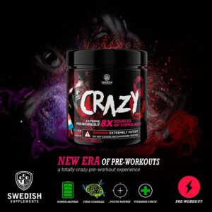 Crazy 8 - Swedish Supplements 260 g Sour Watermelon