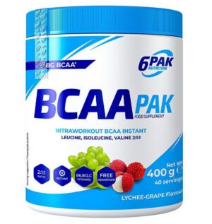 BCAA PAK - 6PAK Nutrition 400 g Lychee Grape