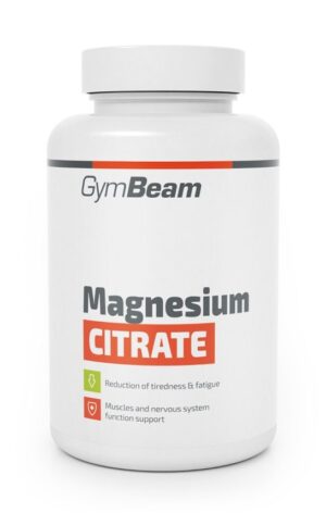 Magnesium Citrate tobolkový - GymBeam 120 kaps.