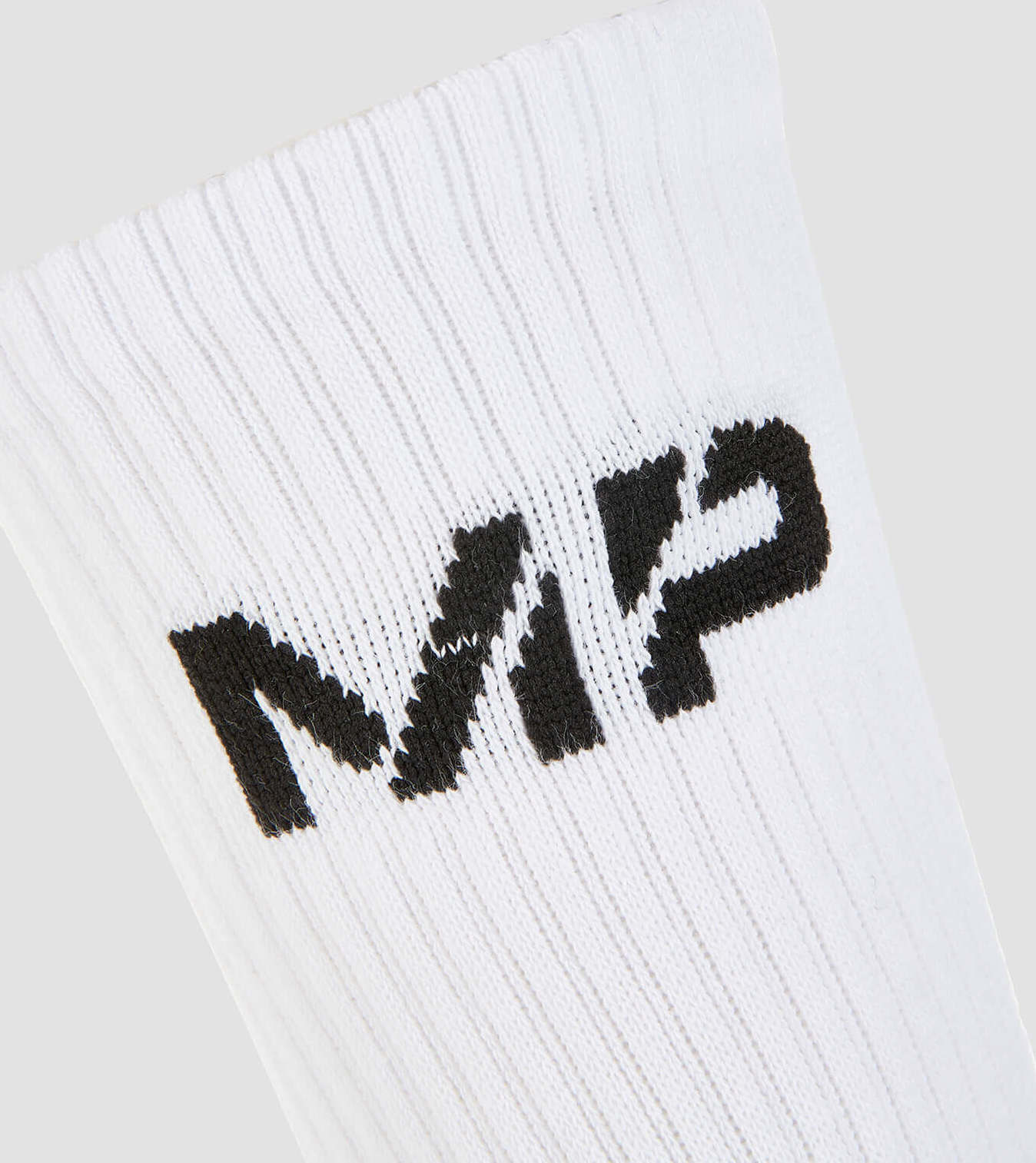 MP  MP Women's Crew Socks (3 Pack) - White - UK 3-6