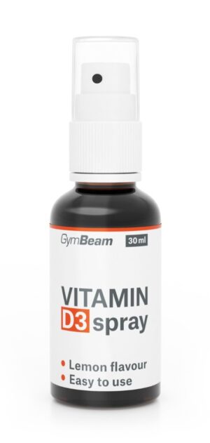 Vitamin D3 Spray - GymBeam 30 ml. Lemon