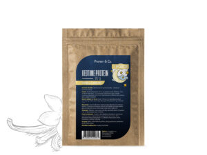 Protein&Co. BEDTIME protein - 1 porce 30 g Příchuť: Vanilla dream