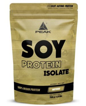 Soy Protein Isolate - Peak Performance 750 g Salted Peanut Caramel